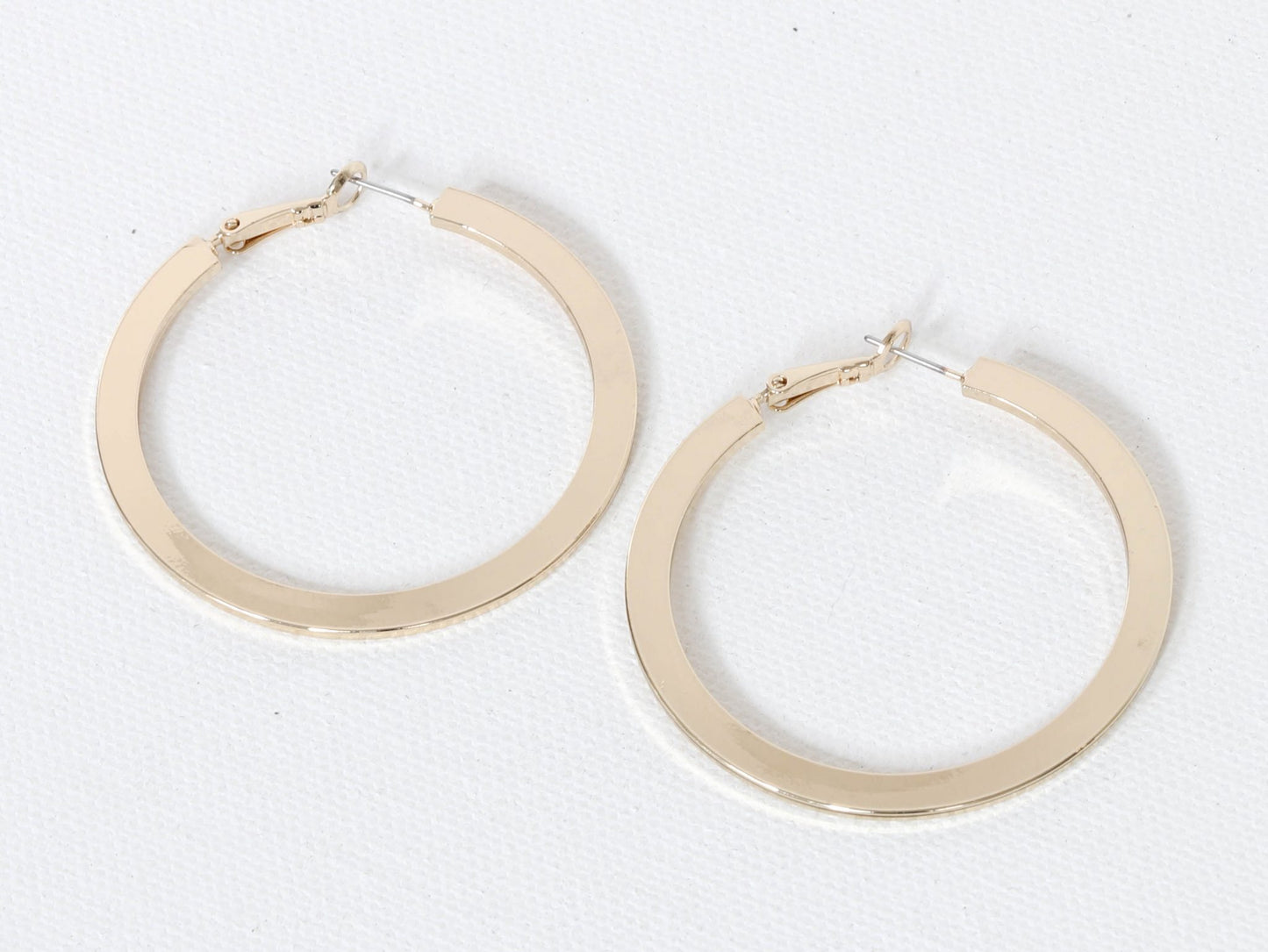 Large Gold Hoops