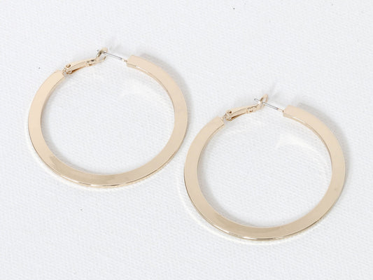 Large Gold Hoops